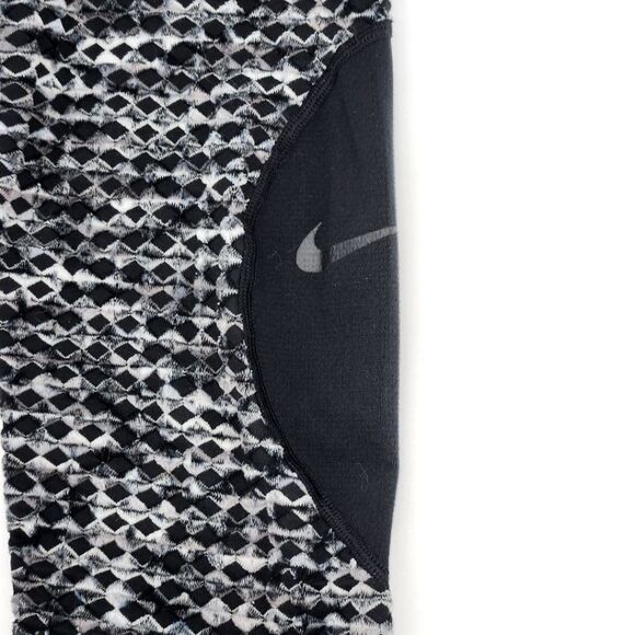 Nike Pro HyperWarm Velour Leggings Womens Size Small Athletic Compression Pants - Picture 9 of 9